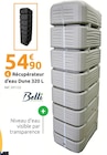 Récupérateur d’eau Dune 320 L - BELLI en promo chez Mr.Bricolage Champigny-sur-Marne à 54,90 €