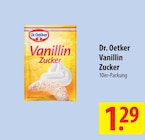 Vanillin Zucker im Angebot bei famila Nordost in Flensburg Vanillin Zucker Angebote von Dr. Oetker bei famila Nordost Flensburg für 1,29 €