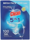 Spülmaschinentabs 5 in 1 Classic Lemon im Angebot bei Zimmermann in Nordhorn Spülmaschinentabs 5 in 1 Classic Lemon Angebote von At Home bei Zimmermann Nordhorn für 6,66 €
