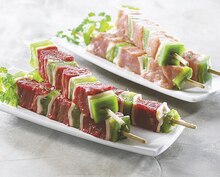 Alimentation - Socopa dans le catalogue Casino Supermarchés Assortiment 6 brochettes : 3 bœuf/3 porc - Socopa à 3,50 € en promo chez Casino Supermarchés