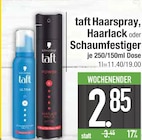Haarspray von Taft im aktuellen EDEKA Prospekt für 2,85 €