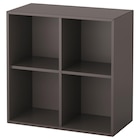 Schrank mit 4 Fächern dunkelgrau im Angebot bei IKEA in Passau Schrank mit 4 Fächern dunkelgrau Angebote von EKET bei IKEA Passau für 40,00 €