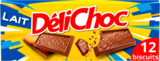 BISCUITS CHOCOLAT AU LAIT DÉLICHOC - DELICHOC - Auchan Hypermarché BISCUITS CHOCOLAT AU LAIT DÉLICHOC - DELICHOC à 1,95 € dans le catalogue Auchan Hypermarché