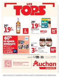 Prix et réduction Culottes Bébé Couches dans le prospectus Auchan Supermarché en cours Offre Culottes Bébé Couches dans le catalogue Auchan Supermarché du moment à la page 16