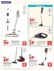 Promos Aspirateur dans le catalogue "LA RENTRÉE À PRIX K.O." de Auchan Hypermarché Aspirateur en promo dans le catalogue Auchan Hypermarché à la page 28
