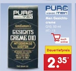 Men Gesichtscreme Q10 von PURE im aktuellen Netto Marken-Discount Prospekt