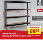 Schwerlastregal XXL im Angebot bei toom Baumarkt in Bielefeld Schwerlastregal XXL Angebote bei toom Baumarkt Bielefeld für 69,99 €