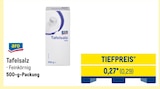 Tafelsalz im Metro Prospekt Tafelsalz von aro im aktuellen Metro Prospekt für 0,29 €
