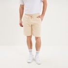 Short jogging molleton droit ecru homme à 9,09 € dans le catalogue La Halle