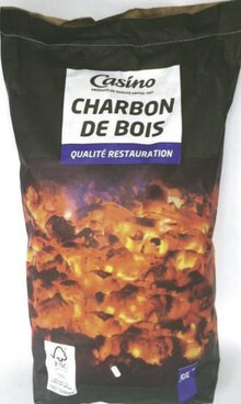 Charbon de bois 50 litres - Géant Casino à Bourges Charbon de bois 50 litres en promo chez Géant Casino Bourges à 7,50 €