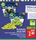 Bio Tafeltrauben hell im Angebot bei Marktkauf in Leipzig Bio Tafeltrauben hell Angebote von Agri Messina bei Marktkauf Leipzig für 2,49 €