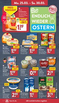 Butter im ALDI Nord Prospekt "Aktuelle Angebote" mit 49 Seiten (Remscheid)