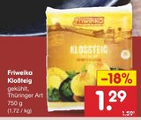 Kloßteig von Friweika für 1,29 € bei Netto Marken-Discount im Angebot Kloßteig von Friweika im aktuellen Netto Marken-Discount Prospekt