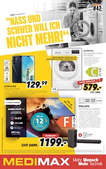 Aktueller MEDIMAX Prospekt für Mönchengladbach und Ungebung, Seiten zum blättern MEDIMAX Prospekt NASS UND SCHWER WILL ICH NICHT MEHR! mit Seiten in Mönchengladbach und Umgebung