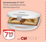 Sandwichmaker ST 3477 im Angebot bei GLOBUS in Amberg Sandwichmaker ST 3477 Angebote von Clatronic bei GLOBUS Amberg für 7,99 €