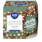 Bougies parfumés décoratives de noël dans le catalogue Carrefour