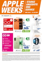 Aktueller expert Prospekt mit Smartphone, "APPLE WEEKS", Seite 1
