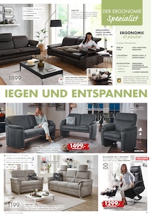 Sofa im Uni Polster Prospekt "Zeit für neue Lieblingsplätze" mit 8 Seiten (Recklinghausen)