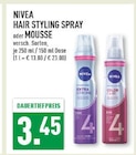 HAIR STYLING SPRAY im Angebot bei Marktkauf in Schwerte HAIR STYLING SPRAY Angebote von NIVEA bei Marktkauf Schwerte für 3,45 €