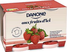 Casino Supermarchés Paris - DANONE aux fruits d’ici fruits rouges Promo DANONE aux fruits d’ici fruits rouges dans le catalogue Casino Supermarchés "Le mois Casinomania" à Paris