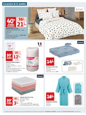 Promos Couette dans le catalogue "Auchan" de Auchan Hypermarché à la page 52