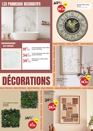 Offre Décoration Intérieure dans le catalogue Maxi Bazar du moment à la page 11