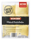 Maultaschen im Angebot bei Lidl in Dortmund Maultaschen Angebote von Bürger bei Lidl Dortmund für 0,99 €