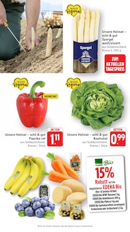 Spargel im EDEKA Prospekt "Aktuelle Angebote" mit 15 Seiten (Heidelberg)