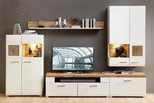 Segmüller Affing - Innostyle Wohnwand Fun Plus 4tlg. Weiß / Matt Kunststoff Innostyle Wohnwand Fun Plus 4tlg. Weiß / Matt Kunststoff Angebot bei Segmüller Affing im Prospekt Wohnzimmer-Highlights