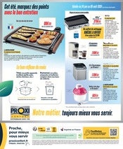 Promos Plancha Électrique dans le catalogue "Cet été, marquez des points avec le bon entretien" de Proxi Confort Plancha Électrique en promo dans le catalogue Proxi Confort à la page 8