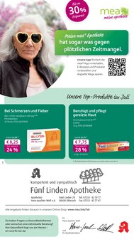 mea - meine apotheke Prospekt Unsere Juli-Angebote mit  Seiten in Biberach (Riß) und Umgebung