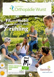 Frank Wurst Orthopädieschuhtechnik & Rehatechnik Prospekt für Bad Wildbad: "Fit und mobil durch den Frühling", 6 Seiten, 13.03.2025 - 31.05.2025