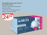 Wasserfilter-Kartuschen Pack 5+1 Pure Performance im Angebot bei GLOBUS in Oberursel Wasserfilter-Kartuschen Pack 5+1 Pure Performance Angebote von Brita bei GLOBUS Oberursel für 24,99 €