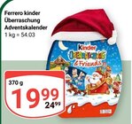 kinder Überraschung Adventskalender im Angebot bei GLOBUS in Zwickau kinder Überraschung Adventskalender Angebote von Ferrero bei GLOBUS Zwickau für 10,99 €