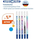 Tintenlöscher im Müller Prospekt Tintenlöscher von Super Pirat im aktuellen Müller Prospekt für 1,39 €