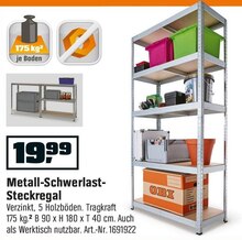 OBI Glinde - Metall-Schwerlast-Steckregal Metall-Schwerlast-Steckregal Angebot bei OBI Glinde im Prospekt "JEDER RAUM EIN HINGUCKER"