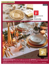 Offre Décoration De Table Noël dans le catalogue Auchan Hypermarché du moment à la page 4