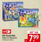 noris XXL-Puzzle Kids Polizei oder Dinosaurier Angebote bei famila Nordost Buchholz für 7,99 €