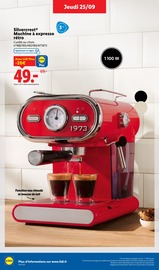 Cafetière Électrique Angebote im Prospekt "Vos produits du quotidien au meilleur prix, ça vaut le coup." von Lidl auf Seite 44