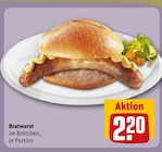 Bratwurst im Angebot bei REWE in Darmstadt Bratwurst Angebote bei REWE Darmstadt für 2,20 €