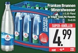Mineralwasser im EDEKA Prospekt Mineralwasser von Franken Brunnen im aktuellen EDEKA Prospekt für 4,99 €
