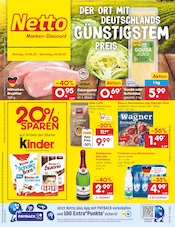 Aktueller Netto Marken-Discount Discounter Prospekt in Ebensfeld und Umgebung, "Aktuelle Angebote" mit 56 Seiten, 15.09.2025 - 20.09.2025