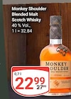 Blended Malt Scotch Whisky Angebote von Monkey Shoulder bei GLOBUS Koblenz für 22,99 €