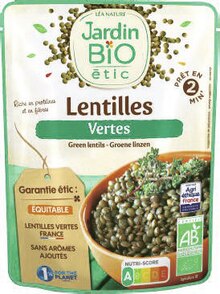 Géant Casino Argenteuil - Lentilles vertes Bio Promo Lentilles vertes Bio dans le catalogue Géant Casino Votre mois Casinomania à Argenteuil