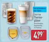 Thermogläser von Crofton im aktuellen ALDI Nord Prospekt für 4,99 €