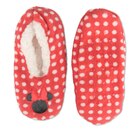 Chaussons ROUGE MINNIE - MINNIE en promo chez Chaussea Chaussons ROUGE MINNIE - MINNIE dans le catalogue Chaussea