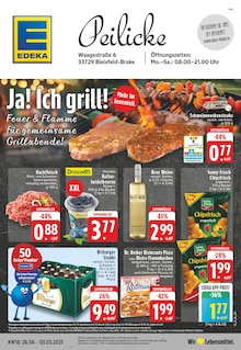 Bitburger im EDEKA Prospekt "Aktuelle Angebote" mit 24 Seiten (Herford)
