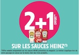 Promo 2+1 offert sur les sauces Heinz à  dans le catalogue Intermarché à Saint-Georges-Nigremont