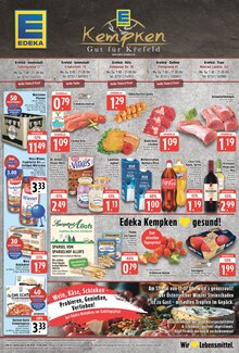 Warsteiner im EDEKA Prospekt "Aktuelle Angebote" mit 8 Seiten (Krefeld)