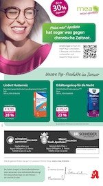 Aktueller mea - meine apotheke Apotheken Prospekt in Dillingen und Umgebung, "Unsere Januar-Angebote" mit 4 Seiten, 01.01.2026 - 31.01.2026